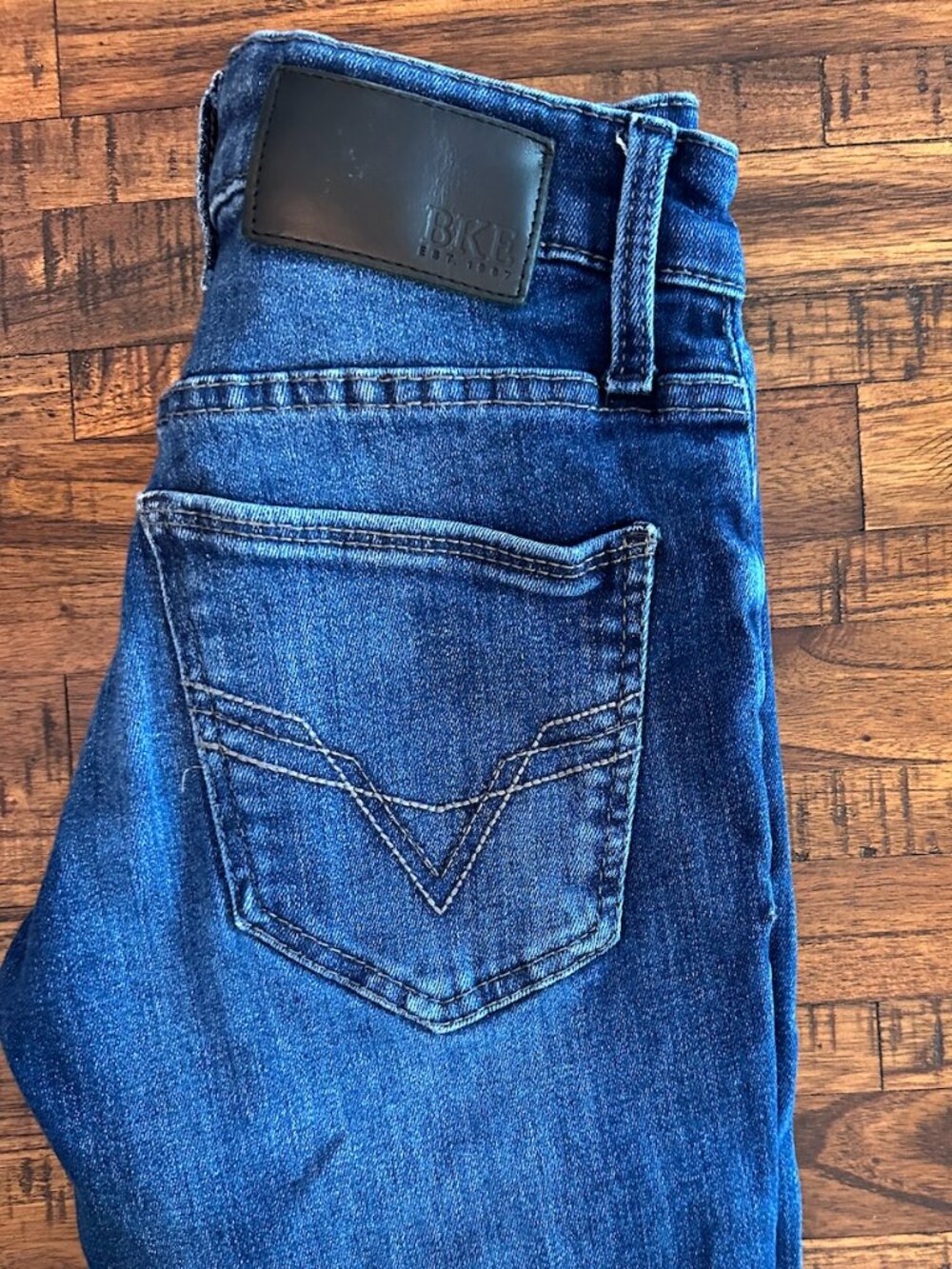 BKE Alec Men’s Slim Straight Jeans 27x30 Dark Wash Like New